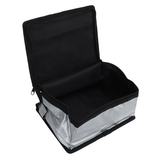 Lipo Battery Safe Pouch, Large Capacity Explosion Proof Portable Nylon Fire Proof Lipo Battery Safe Bag For Outdoor ANGGREK BH2720