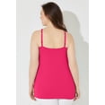 thumbnail image 3 of Catherines Women's Plus Size Suprema Cami With Lace, 3 of 6