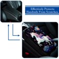 thumbnail image 5 of Unicorn Soft Comfortable Furry Printed Car Armrest Cover 12.5x8.2 Inch - Car Armrest Mat, 5 of 6
