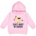 thumbnail image 2 of Inktastic Cute Chicken Farming Toddler Hoodie, 2 of 4