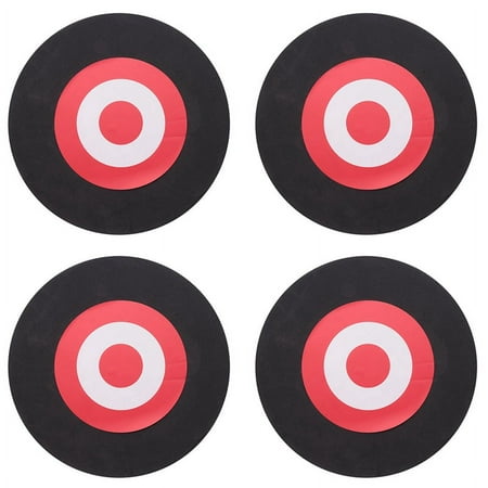 4Pcs 25 x 3cm Archery Eva Foam Target Self Healing Bow Moving Hunting Practice Black+Red