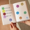 thumbnail image 4 of 1 Inch Shiny Happy Face Stickers Circle Dots Labels Reward Stickers Teachers Stickers(500PCS,Multicolored), 4 of 6