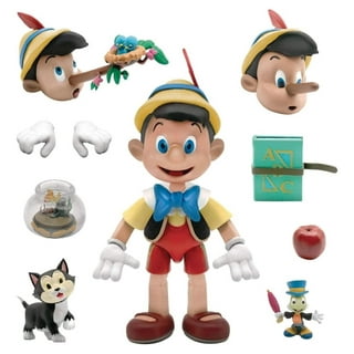 Peluche Pinocchio DISNEY STORE Pinocchio pantin de bois 22 cm - Dis