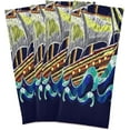 thumbnail image 4 of Beautiful Embroidery Ship Tea Towels Set of 6 Nautical Themed Kitchen Dish Cloth with Hanging Loop, 18"x28"Lint-Free Absorbent Towel for Kitchen Drying Wiping and Cleaning, 4 of 5