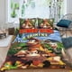 thumbnail image 2 of Donkey Kong Country Conjunto de sábanas temático, trío de piezas, cómodo y amigable con la piel, diseño único, regalo de decoración para el hogar para familiares, amigos y fans,140cm *210cm, 2 of 6