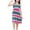Hot Pink, variant on QTOCIO Toddler Girls Dresses, Baby Girl Summer Clothes, Children's Beach Dress Soft and Fashionable Printed Long Dress Sleeveless Dress, Navy A, 11 Years