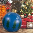 thumbnail image 1 of Halloween Trend Decorations  Christmas Decors Ball  23.6 Inch Decoration Ball Outdoor Christmas PVC Inflatable Decorated Ball For Home Christmas Decor Good Gift, 1 of 9