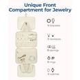 thumbnail image 2 of Neceser BAGSMART Travel con organizador de joyas, color beige, 2 of 7