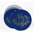 thumbnail image 2 of Inkdotpot 50 Pack Merry Christmas Favor Paper Tags Craft Real Gold Foil Hang Tags, 2 of 6