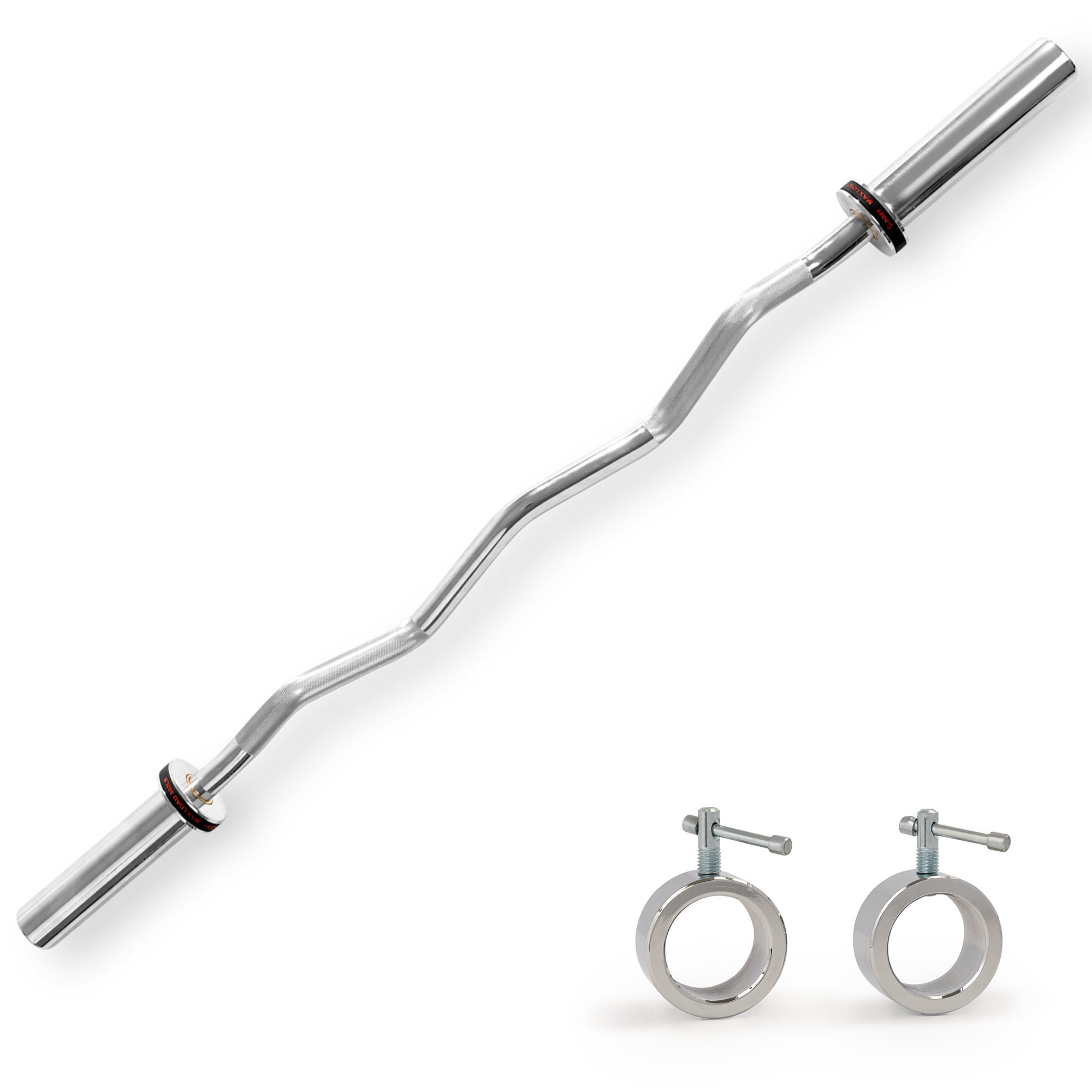 Valor Fitness OB-86-750B Steel Olympic Bar - Walmart.com