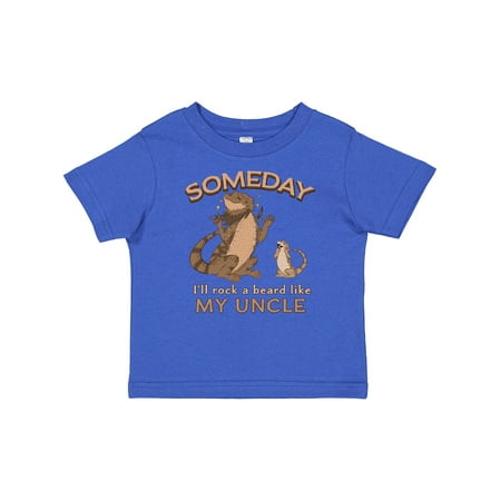 

Inktastic Someday I ll Rock a Beard Like My Uncle-Bearded Dragons Gift Baby Boy or Baby Girl T-Shirt