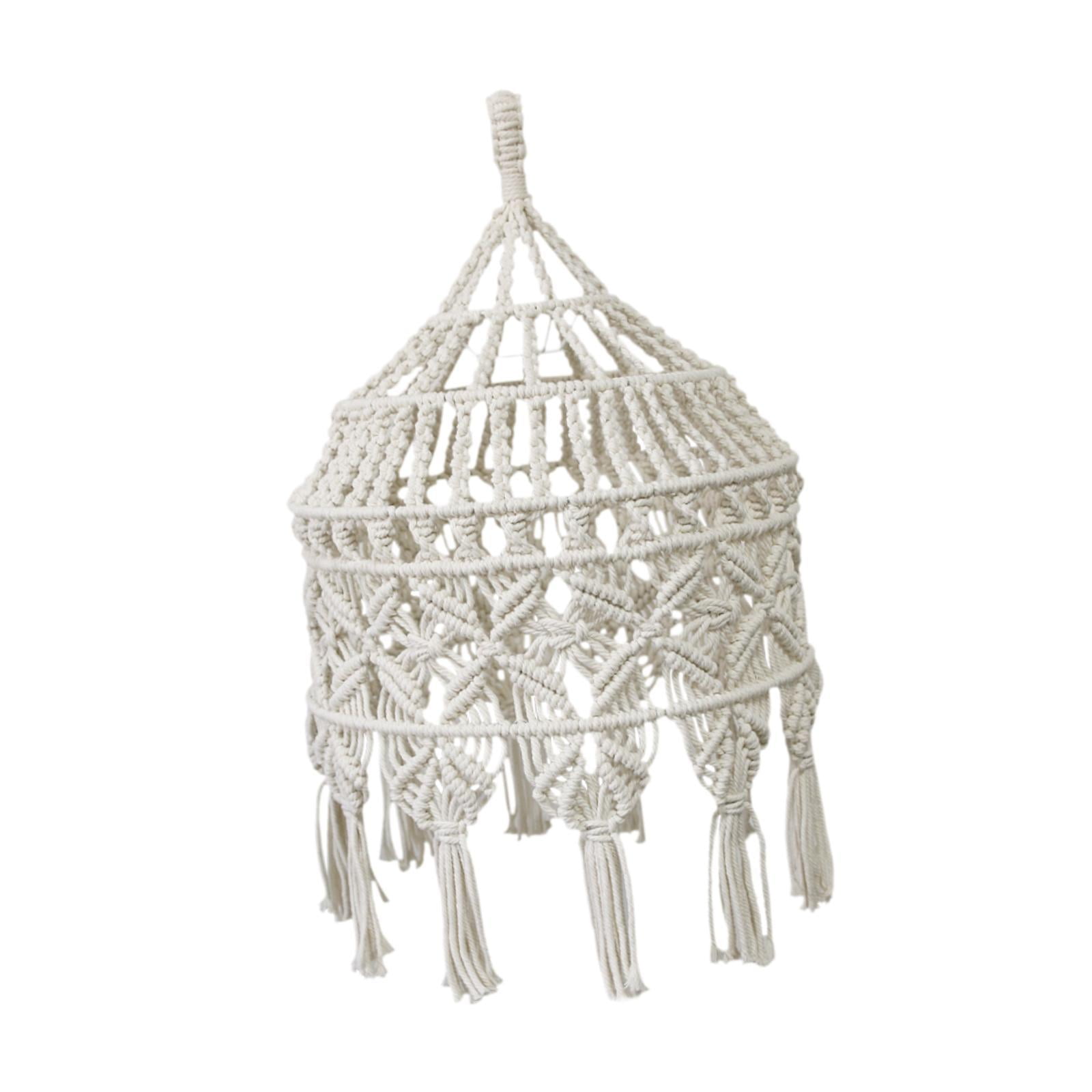 Gazechimp Boho Lamp Shade Ceiling Chandelier Lampshade for Indoor Bathroom Living Room