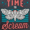 thumbnail image 3 of CafePress - Cicadas Time To Scream Loves Periodical Cicadas - Men's Long Sleeve Charcoal Pajama Set, 3 of 7