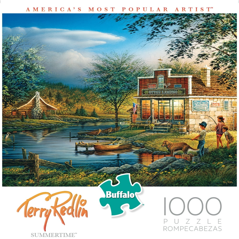 Buffalo Games Terry Redlin Summertime 1000 Piece Jigsaw Puzzle