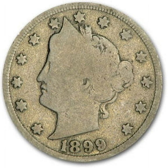 1899 Liberty Head V Nickel Good