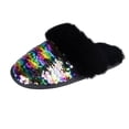thumbnail image 1 of Pantuflas Jessica Simpson de Microsuede con Lentejuelas y Peluche, 1 of 7