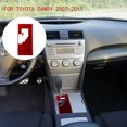 thumbnail image 2 of Couverture de Transmission Automatique en Fibre de Carbone Rouge Type B pour Toyota pour Camry 2007-2011, 2 of 4