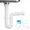 White, variant on Sink Drain Pipe 1-1/2" P Trap, Flexible Sink Drain Pipe for Sink Drainage Systems, Expandable P-Trap Kit for Kitchen, Bathroom, Garbage Disposal, RV, Bathtub Drains