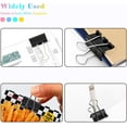 thumbnail image 4 of GHSDFBB Binder Clips with Plastic Box, Black, 108 Count, 4 of 6