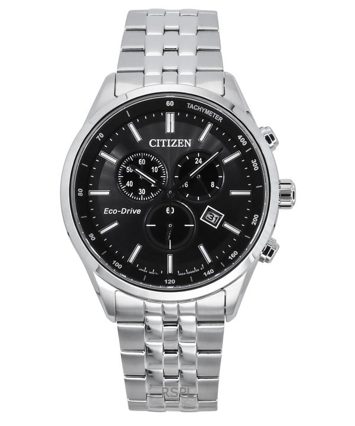 Citizen Men's Eco-Drive Ecosphere Black IP Chronograph Watch