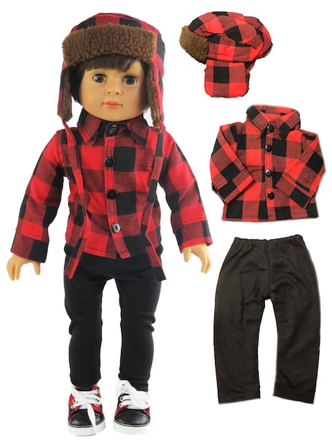 18 inch boy doll clothes walmart