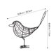 thumbnail image 2 of 2 PCS Hierro Arte Aves Forma de escritorio Decoración de escritorio Ornamento creativo para el hogar, 2 of 7