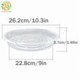 thumbnail image 2 of 10 Pack 10 Inch High Quality Drip Trays Round Plastic Plant Flower Pot Saucer, 2 of 6