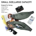 thumbnail image 3 of Crossbody Bags by SYCNB Waterproof Unisex Fanny Pack, Nylon, Olive Green, 3 of 6