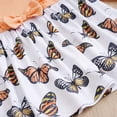 thumbnail image 6 of Baby Girl Long Sleeve Dress with Butterfly Ruffle Detail, 6 of 11