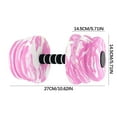 thumbnail image 7 of Aquatic Exercise Dumbbells, 2PCS Aqua Fitness Barbells, High-Density EVA-Foam Dumbbell Set, Pool Weights Dumbbells Set for Water Aerobics Weight Loss, Pool Fitness, Water Exercise, 7 of 7