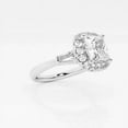 thumbnail image 2 of Ariana Jewel 2.3 Ct Princess Cut Simulated Diamond Rings - 14K White Gold Plated Rings - Wedding Proposal Rings for Wife - Causal Office Wear Rings - Hidden Halo Engagement Beautiful Jewelry, 2 of 2