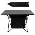 thumbnail image 2 of Portable Folding Camping Table  Aluminum Camp Table w/ Storage Bag for Camping Hiking BBQ Picnic Fishing L, 2 of 7