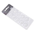 thumbnail image 1 of 10pcs  Domes,Double Vent Bass Dome Accessory Single Layer Double Vent Silicone Replacement Domes for MiniFit Transparent  Ear Tips Replacement Resound, 1 of 7