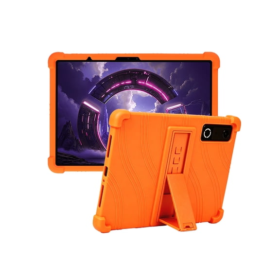 HYRACPO Silicone Case for Lenovo Legion Y900 11 inch, Soft Flexible Shockproof Protective Tablet Cover, Anti-Scratch & Lightweight Slim Design-Orange