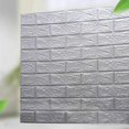 thumbnail image 1 of 10 pegatinas de pared de ladrillo de azulejo 3D, papel pintado autoadhesivo de tablero de espuma impermeable, pegatinas de pared de ladrillo 3D, papel pintado extraíble de espuma de polietileno, 1 of 2