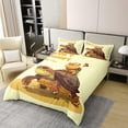 thumbnail image 3 of 100% Algodón Funda Nórdica Twin Kawaii Capybara Ropa de Cama para Niños Niños Niñas, 3 of 7