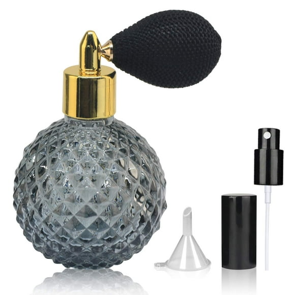Botella de perfume LINALL Vintage Atomizer en aerosol, 100 ml, recargable