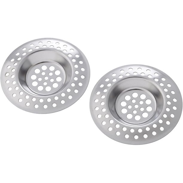 2 filtros: colador de acero inoxidable para lavabo, bañera Rojo Verde Cocina, Decoración y Otros
