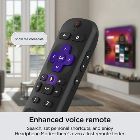 Roku 65-Inch Select Series 4K HDR Smart Roku TV with Roku Enhanced Voice Remote, Brilliant 4K Picture, Automatic Brightness, & Seamless Streaming