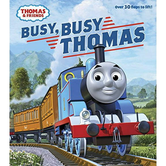 Pre-Owned Busy, Busy Thomas (Thomas & Friends) (Nifty Lift-And-Look) Paperback