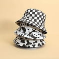 thumbnail image 6 of CoCopeaunts Cow Bucket Hat for Men Summer Creative Double-Sided Wear Fisherman Hat Lightweight Collapsible Women Fisherman Hat, 6 of 8