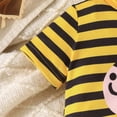 thumbnail image 6 of Gubotare Baby Rompers Newborn Baby Girl Clothes Infant Romper Summer Outfit for Girls Sleeve Romper Jumpsuit 0 3 6 9 12 18 24 Months (Yellow,3-6 Months), 6 of 8
