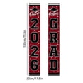 thumbnail image 3 of Graduation Porch Banners Class of 2026 – Congrats Grad Door Decorations 2 Pack Hanging Signs for Front Door and Outdoor Graduation Party Decor 71x12in, 3 of 6