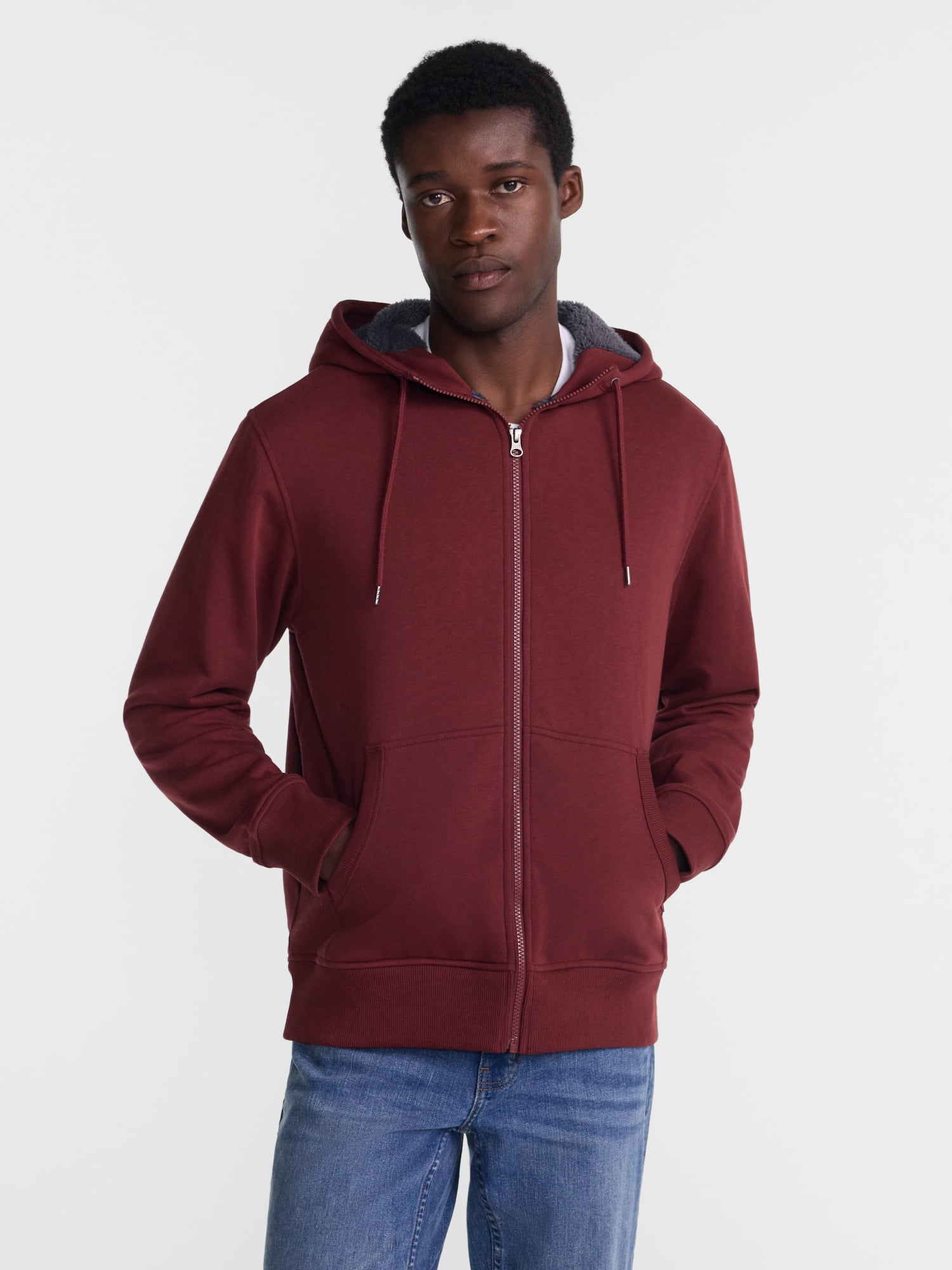 George Men's and Big Men's High Pile Fleece Hoodie, Sizes S-4XLT