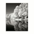thumbnail image 2 of Gango Home Decor Ayer's Lake BW III by Alan Hausenflock (Printed on Paper); One 22x28in Fine Art Paper Giclee Print, 2 of 4