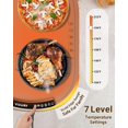 thumbnail image 2 of Alfombrilla eléctrica enrollable para calentar alimentos Viowey con 7 ajustes de temperatura, 2 of 8