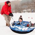 thumbnail image 3 of CSChome Cold-resistant Ski Ring Inflatable Ski Ring Waterproof Fast Inflation Easy Storage Eco-friendly Snow Sled for Kids Adults, 3 of 6