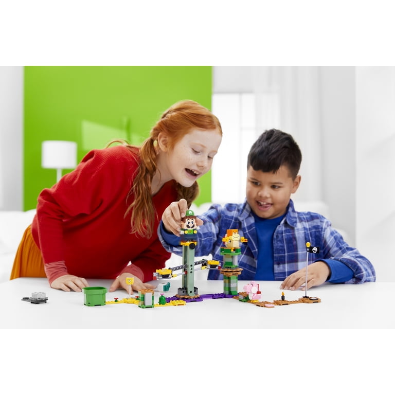 LEGO Super Mario Luigi Starter Course 71387, Interactive Toy with