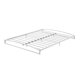 thumbnail image 1 of Cama Full de Metal con Base de Plataforma de 6 Pulgadas – Estructura de Perfil Bajo en Blanco, Soporte de Listones de Acero Estable y Silencioso, Fácil Montaje, Sin Base Adicional, para Dormitorio, 1 of 3