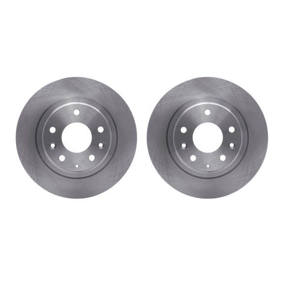 Dynamic Friction Company Rear Brake Rotors 6002-80075